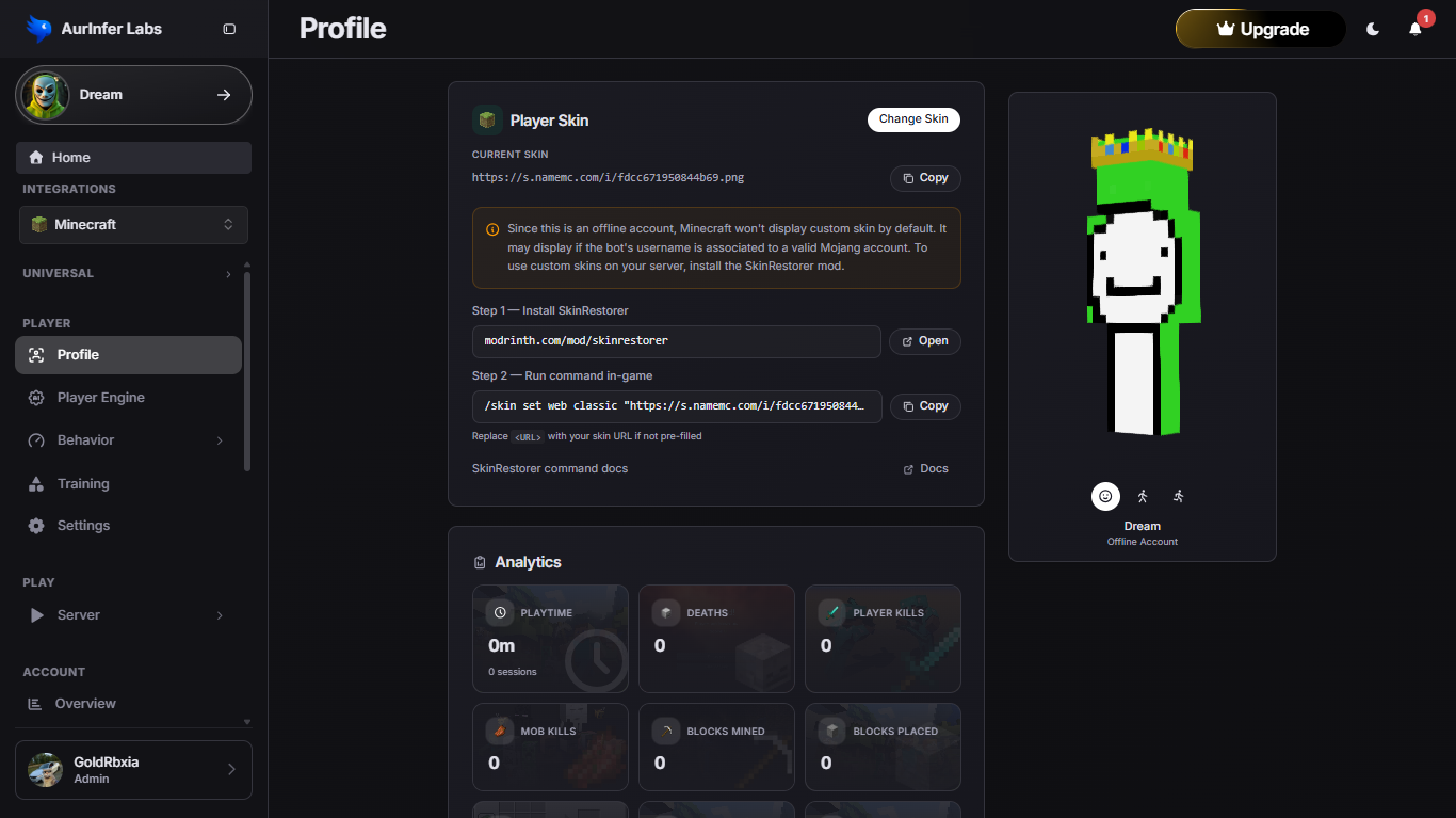 Character in Minecraft