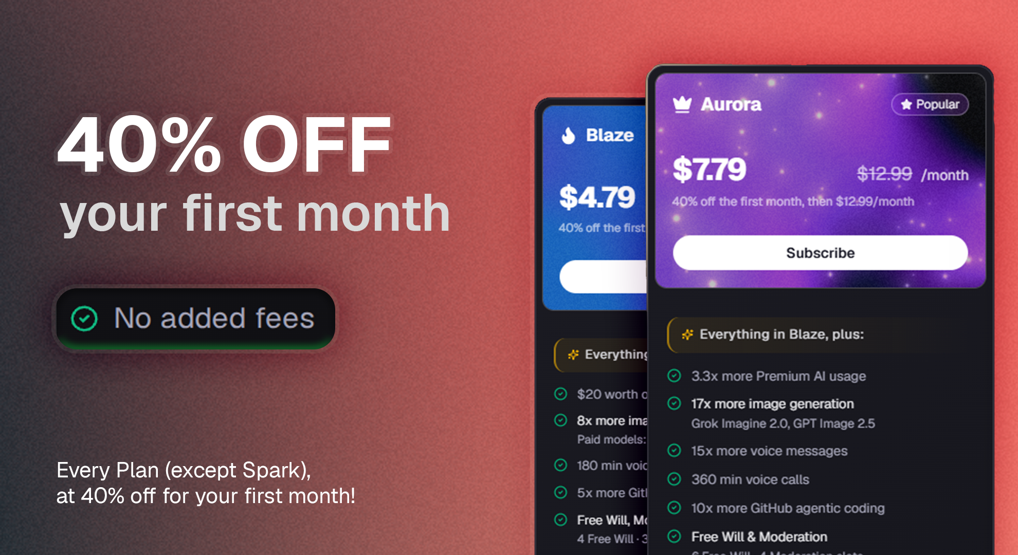 40% Off Promotion