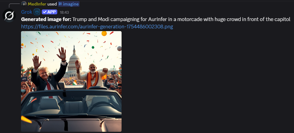 AurInfer Image Generation Example